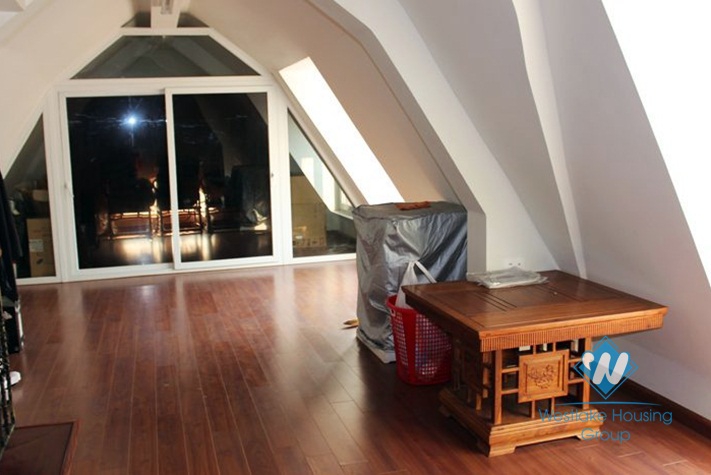 Furnished large villa with 4 bedrooms for rent in Ciputra, Westlake, Tay Ho, Hanoi, Vietnam